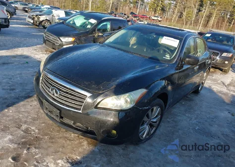2012 Infiniti M37X z USA, uszkodzony, nr VIN JN1BY1AR6CM393149